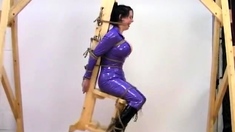 gentle fetish anal actions with latex and bdsm