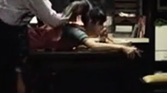 japanese girl fucked on table by husband